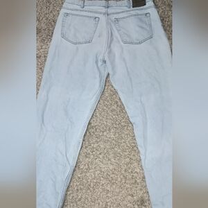 Men's Arizona Jeans Sz 36X34 Color Light Blue Mechanic Diesel Roofing Auto